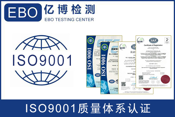 iso19001认证范围