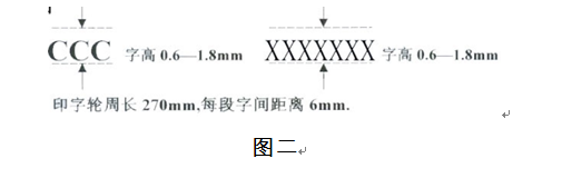 电线电缆3C标志尺寸