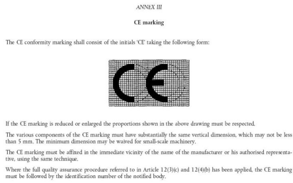 CE认证标志标准尺寸的五大细节有哪些